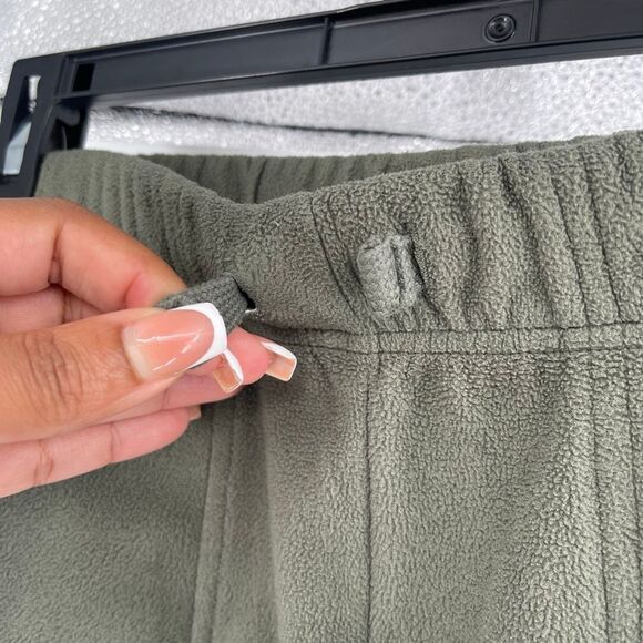 OshKosh B’gosh Boys Olive Green Cozy Fleece Drawstring Pants Size 8 - Picture 4 of 13